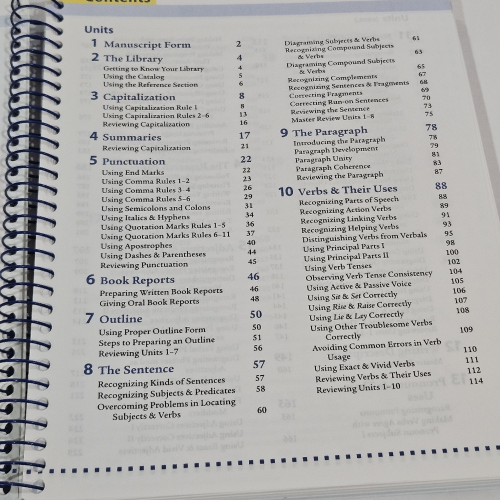 Abeka Grammar & Composition II Fifth Edition Work-Text Teacher Key, GUC - Picture 11 of 16